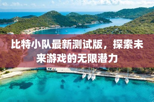 比特小队最新测试版，探索未来游戏的无限潜力