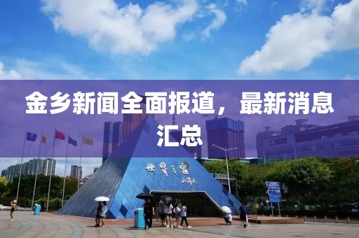 金乡新闻全面报道，最新消息汇总