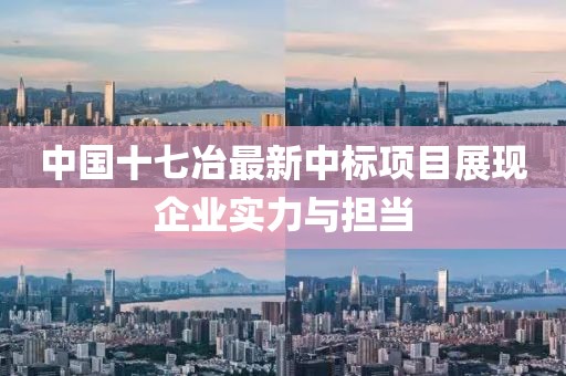中国十七冶最新中标项目展现企业实力与担当