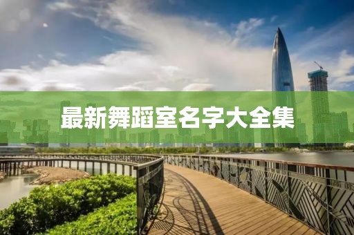 最新舞蹈室名字大全集