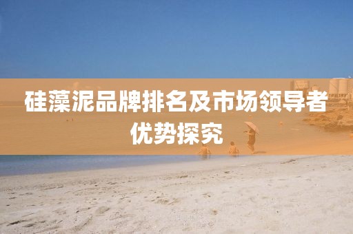 硅藻泥品牌排名及市场领导者优势探究