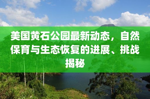 美国黄石公园最新动态，自然保育与生态恢复的进展、挑战揭秘