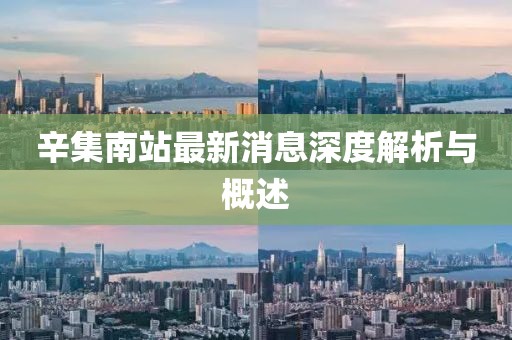 辛集南站最新消息深度解析与概述