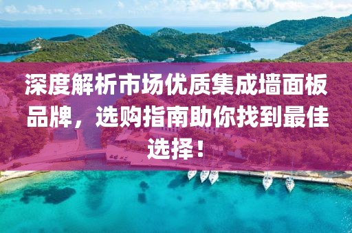深度解析市场优质集成墙面板品牌，选购指南助你找到最佳选择！