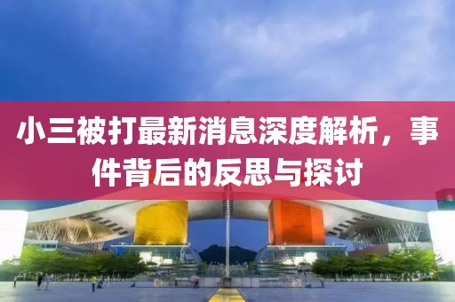 小三被打最新消息深度解析，事件背后的反思与探讨