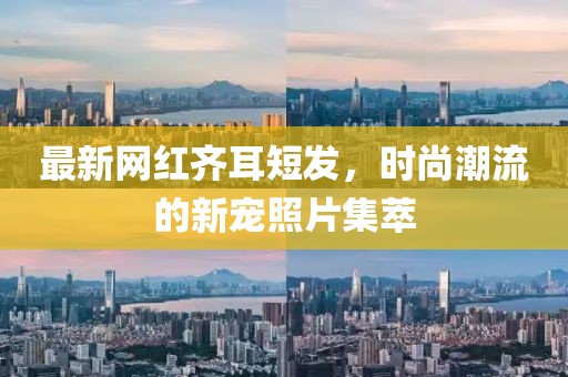 最新网红齐耳短发，时尚潮流的新宠照片集萃