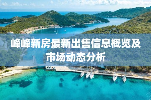 峰峰新房最新出售信息概览及市场动态分析