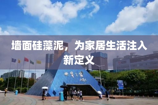 墙面硅藻泥，为家居生活注入新定义