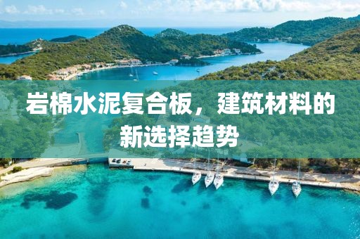 岩棉水泥复合板，建筑材料的新选择趋势