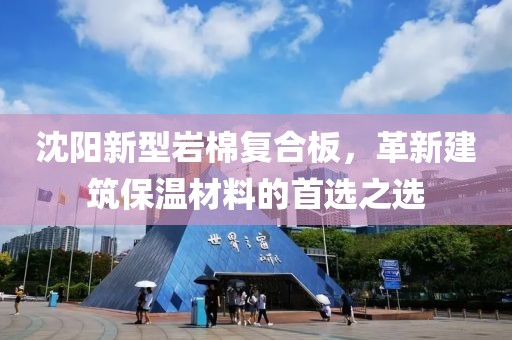 沈阳新型岩棉复合板，革新建筑保温材料的首选之选