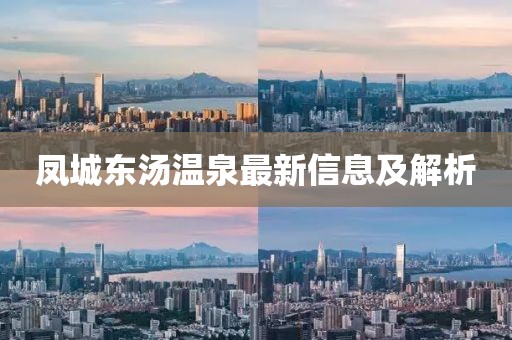 凤城东汤温泉最新信息及解析