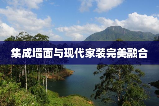 集成墙面与现代家装完美融合