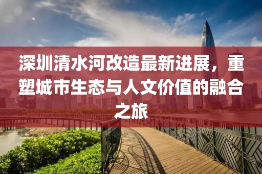 深圳清水河改造最新进展，重塑城市生态与人文价值的融合之旅
