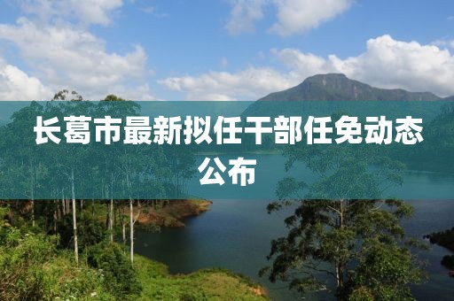 长葛市最新拟任干部任免动态公布