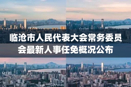 临沧市人民代表大会常务委员会最新人事任免概况公布