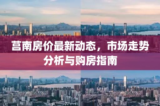莒南房价最新动态，市场走势分析与购房指南