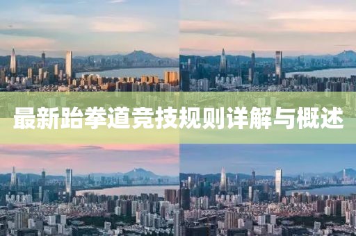 最新跆拳道竞技规则详解与概述