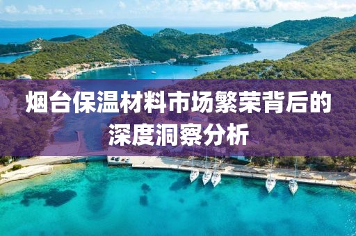 烟台保温材料市场繁荣背后的深度洞察分析