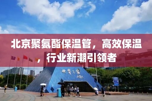 北京聚氨酯保温管，高效保温，行业新潮引领者