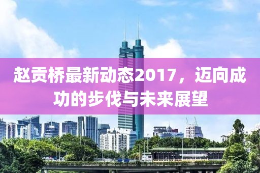 赵贡桥最新动态2017，迈向成功的步伐与未来展望