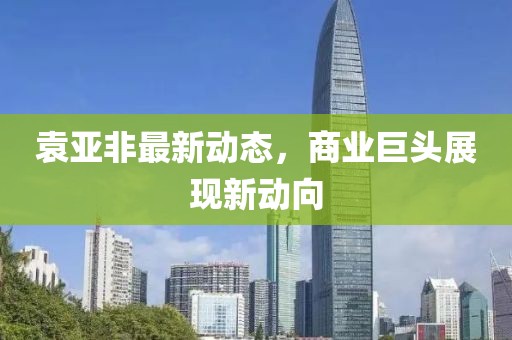 袁亚非最新动态，商业巨头展现新动向