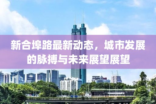 新合埠路最新动态，城市发展的脉搏与未来展望展望