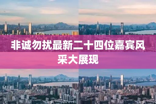 非诚勿扰最新二十四位嘉宾风采大展现
