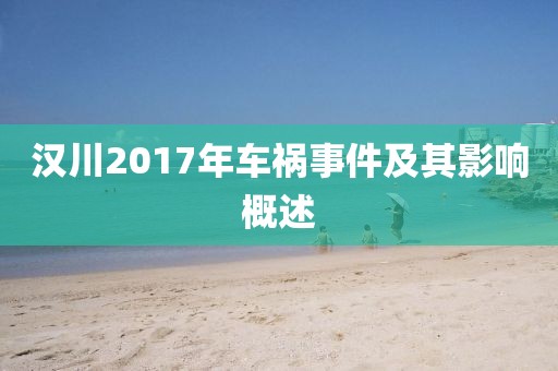 汉川2017年车祸事件及其影响概述