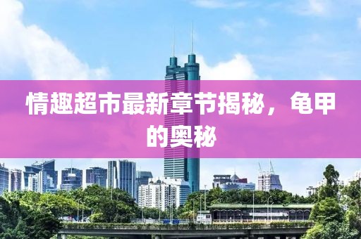 情趣超市最新章节揭秘，龟甲的奥秘