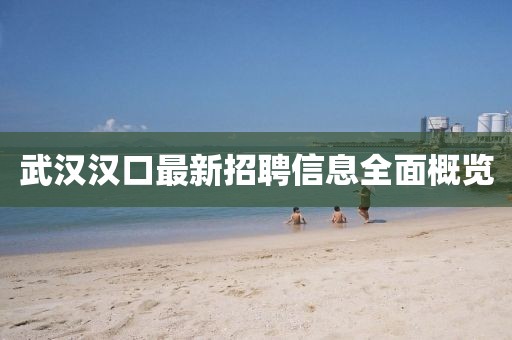 武汉汉口最新招聘信息全面概览