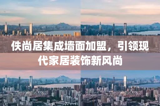 佚尚居集成墙面加盟，引领现代家居装饰新风尚