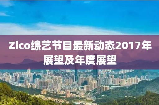 Zico综艺节目最新动态2017年展望及年度展望