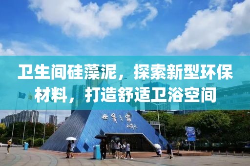 卫生间硅藻泥，探索新型环保材料，打造舒适卫浴空间