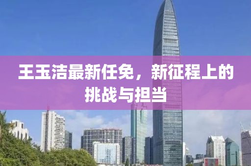 王玉洁最新任免，新征程上的挑战与担当