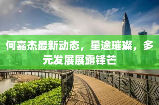 何嘉杰最新动态，星途璀璨，多元发展展露锋芒