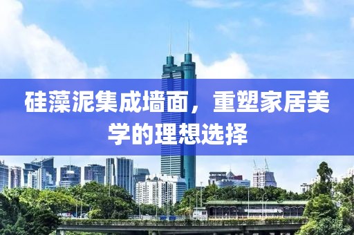 硅藻泥集成墙面，重塑家居美学的理想选择