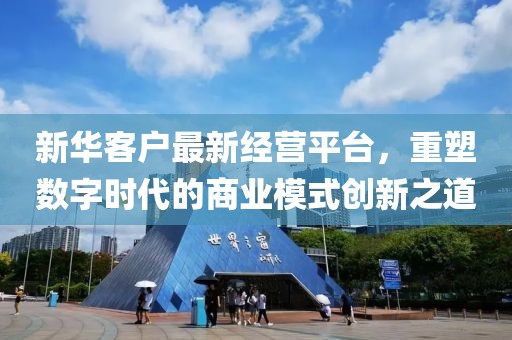 新华客户最新经营平台，重塑数字时代的商业模式创新之道