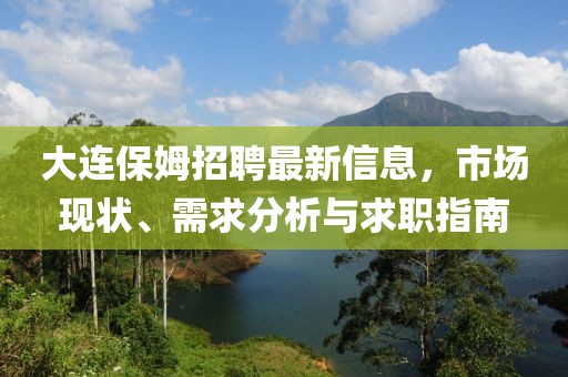 大连保姆招聘最新信息，市场现状、需求分析与求职指南