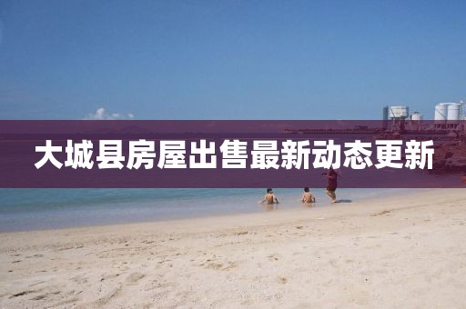 大城县房屋出售最新动态更新