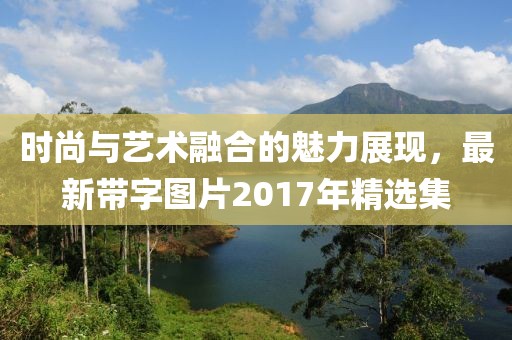 时尚与艺术融合的魅力展现，最新带字图片2017年精选集
