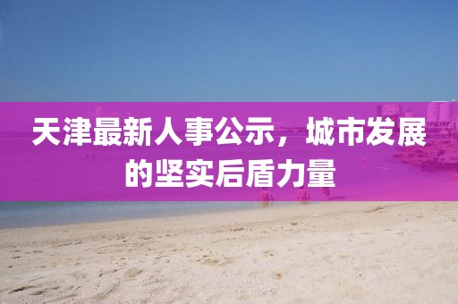 天津最新人事公示，城市发展的坚实后盾力量