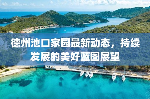 德州池口家园最新动态，持续发展的美好蓝图展望