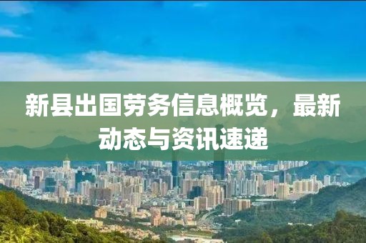新县出国劳务信息概览，最新动态与资讯速递