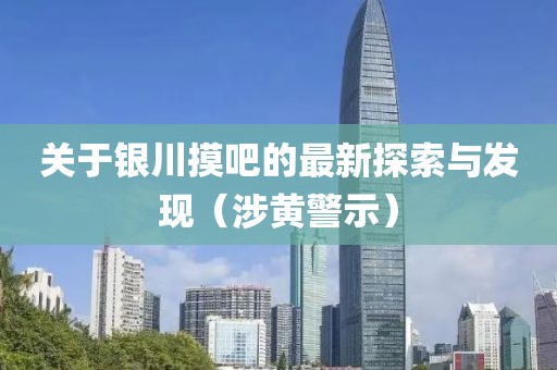 关于银川摸吧的最新探索与发现（涉黄警示）
