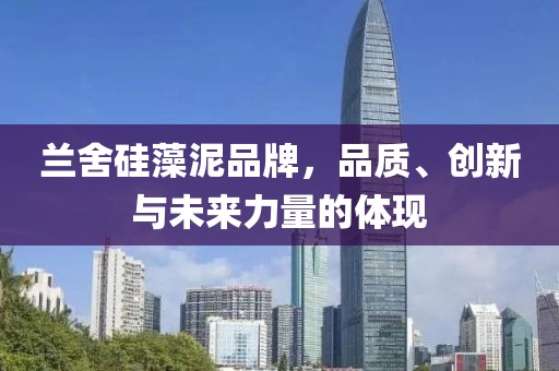 兰舍硅藻泥品牌，品质、创新与未来力量的体现