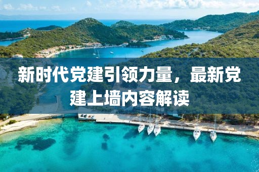 新时代党建引领力量，最新党建上墙内容解读