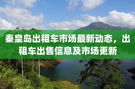 秦皇岛出租车市场最新动态，出租车出售信息及市场更新
