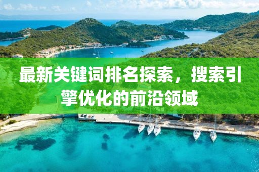 最新关键词排名探索，搜索引擎优化的前沿领域