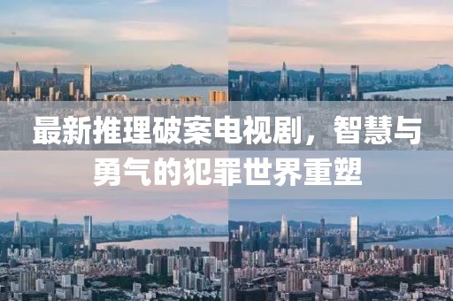 最新推理破案电视剧，智慧与勇气的犯罪世界重塑