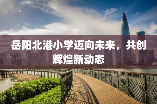 岳阳北港小学迈向未来，共创辉煌新动态